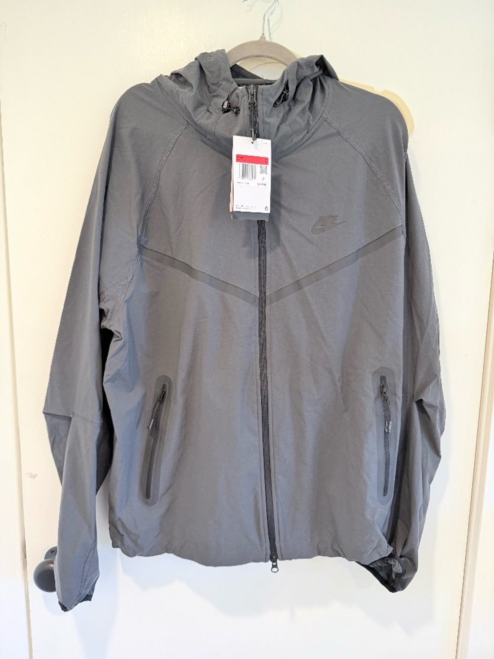 New Nike Tech Men's Dri-FIT Woven Full-Zip Windrunner Jacket - Size L - NWT